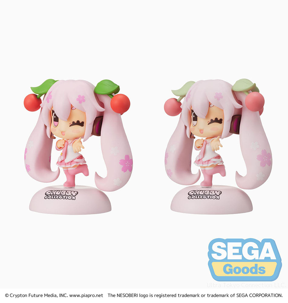 [PREORDER] CHUBBY COLLECTION "Hatsune Miku Series" MP Figure "Sakura Miku" - Glacier Hobbies - SEGA