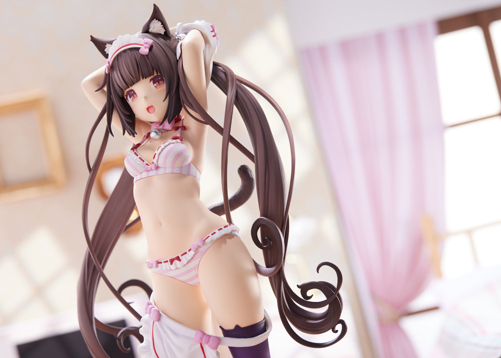 [PREORDER] Chocola Dress up time 1/7 Scale Figure - Glacier Hobbies - PLUM