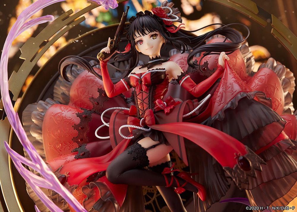 [PREORDER] Date a Barrett Kurumi Tokizaki - Pigeon Blood Ruby Dress Ver. 1/7 Scale Figure - Glacier Hobbies - Estream