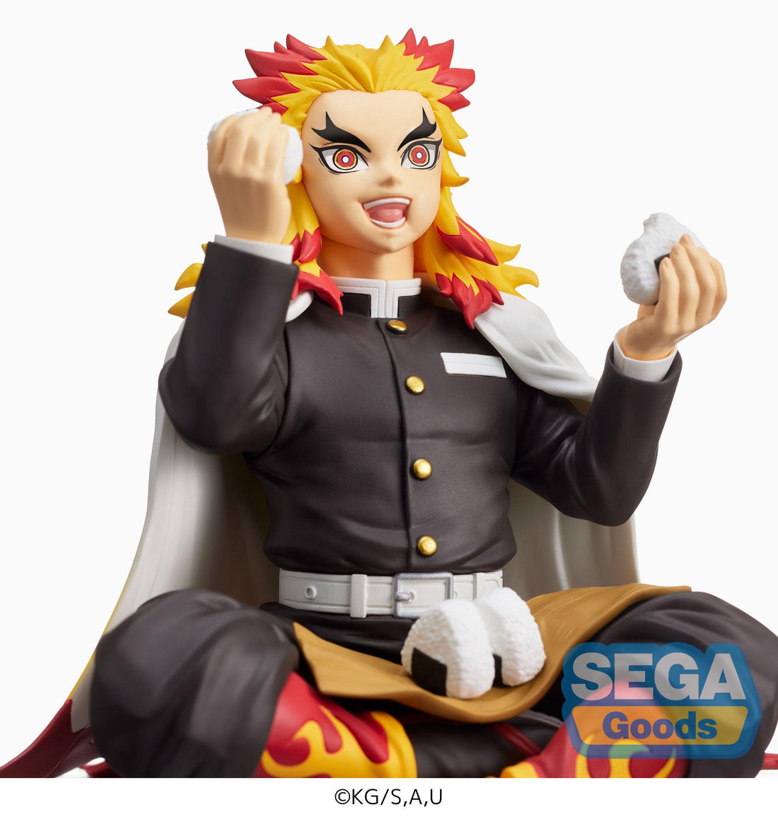 Demon Slayer: Kimetsu no Yaiba PM Perching Figure "Kyojuro Rengoku" - Glacier Hobbies - SEGA