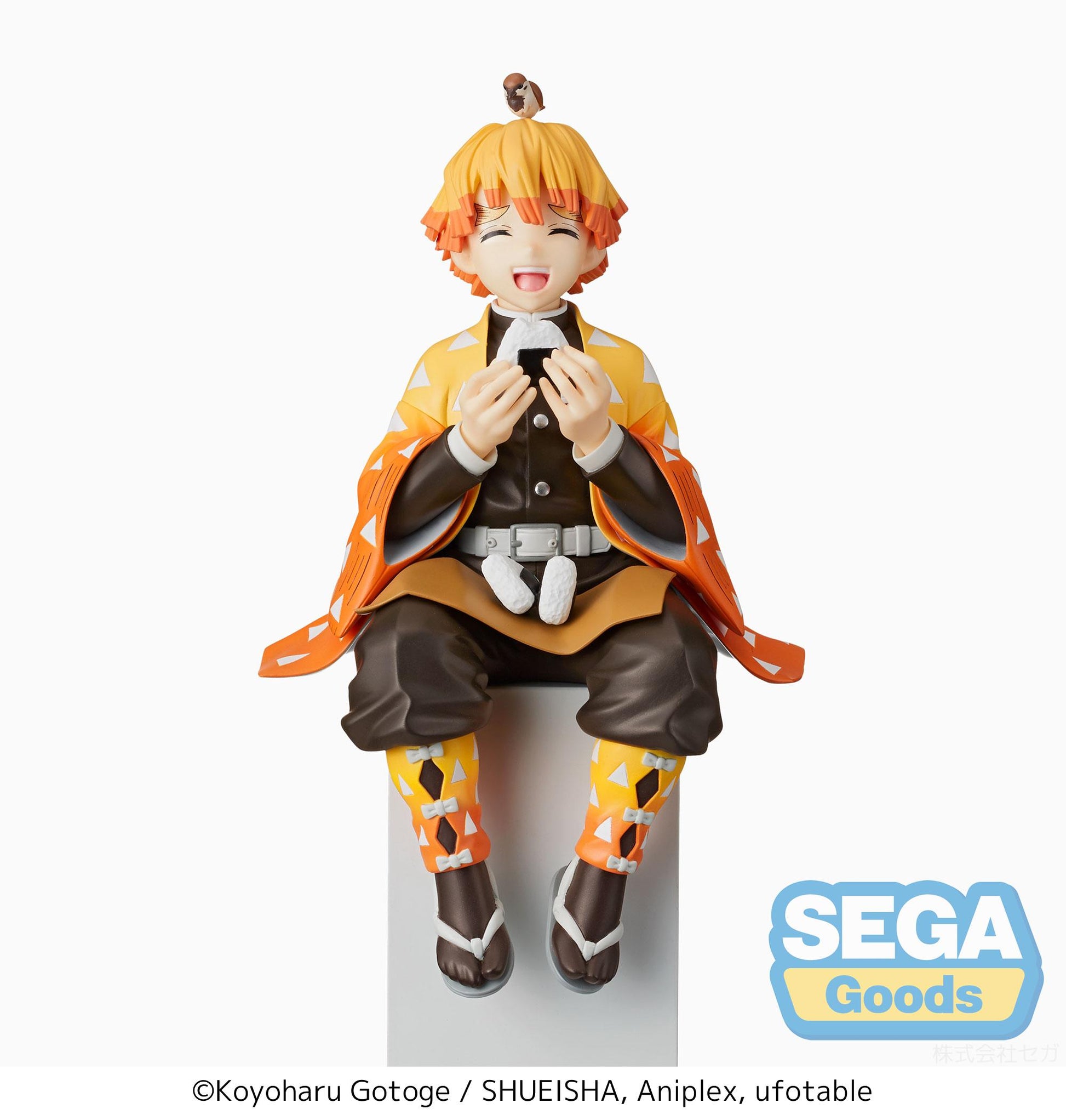 Demon Slayer: Kimetsu no Yaiba PM Perching Figure "Zenitsu Agatsuma" - Glacier Hobbies - SEGA