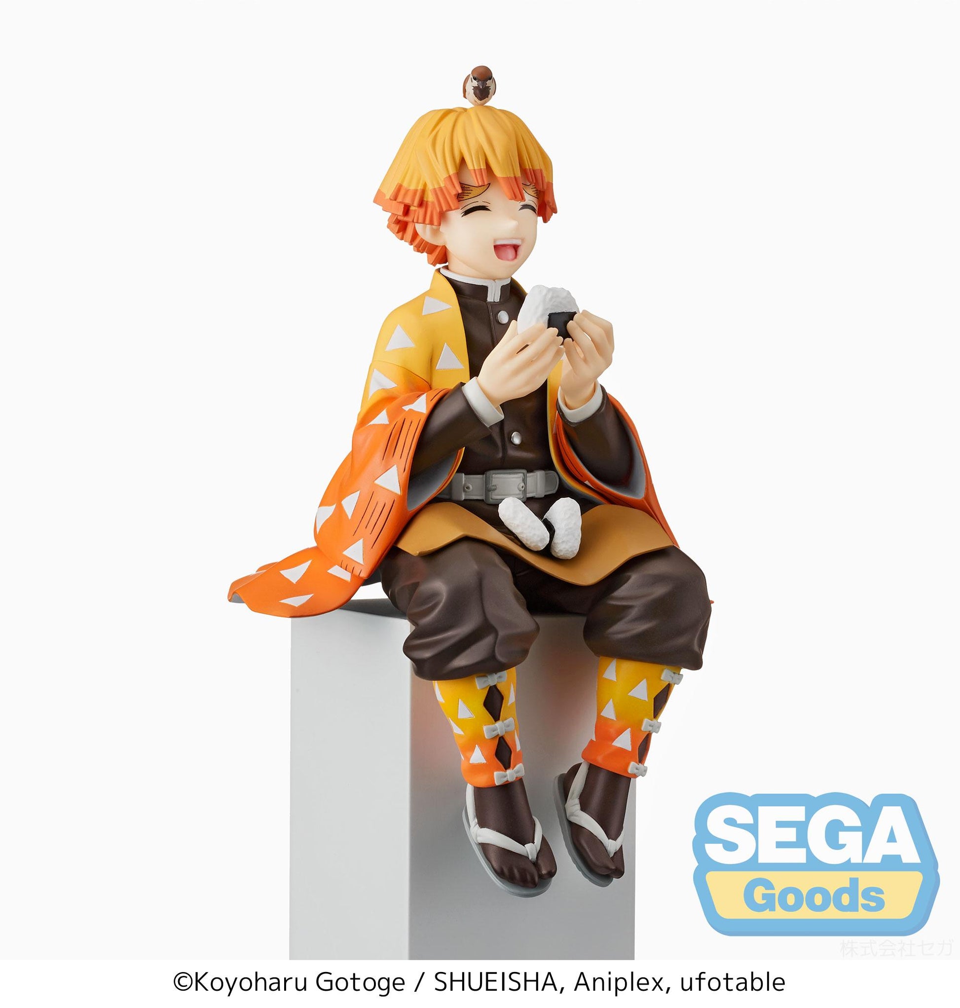 Demon Slayer: Kimetsu no Yaiba PM Perching Figure "Zenitsu Agatsuma" - Glacier Hobbies - SEGA