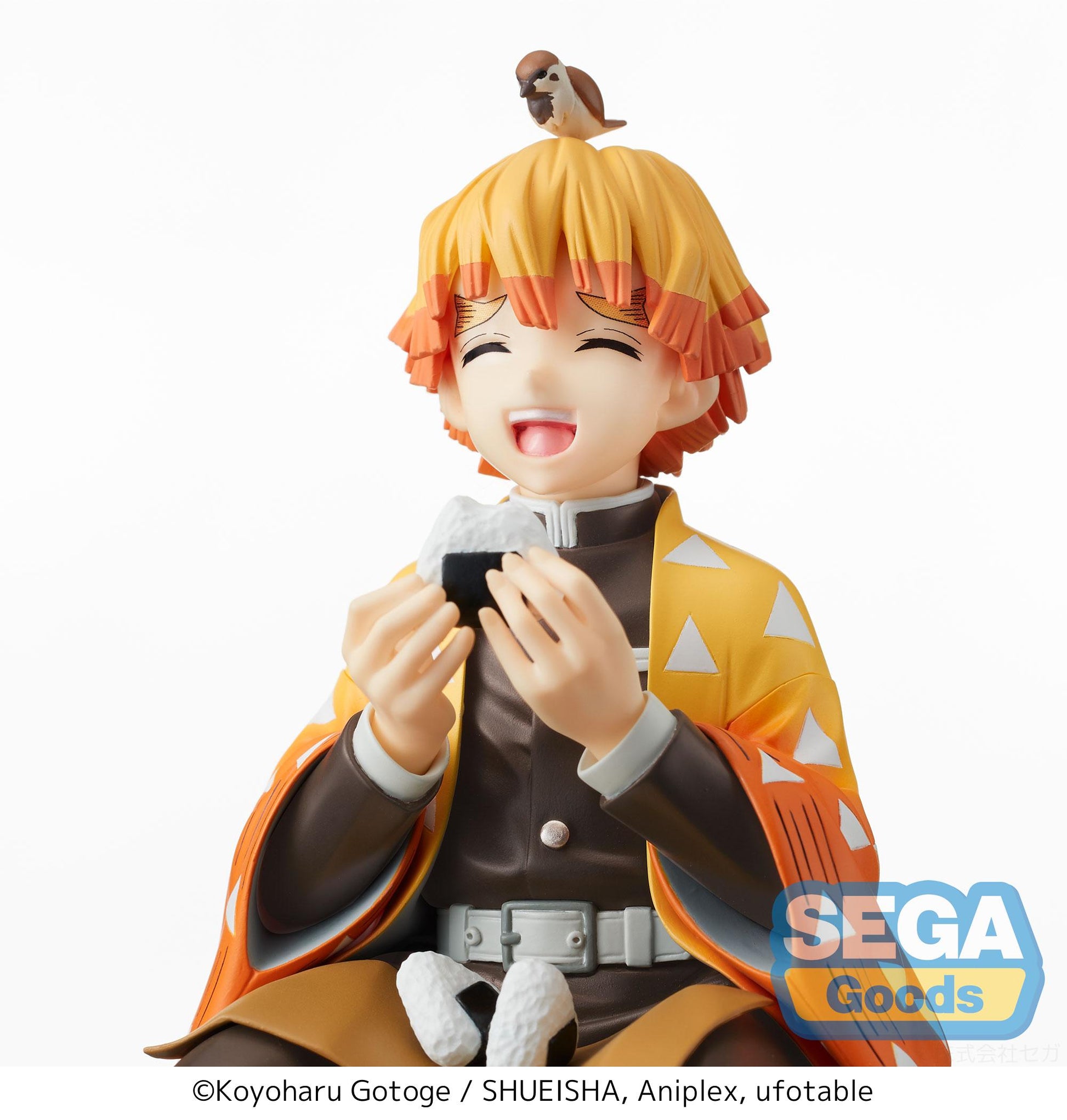 Demon Slayer: Kimetsu no Yaiba PM Perching Figure "Zenitsu Agatsuma" - Glacier Hobbies - SEGA