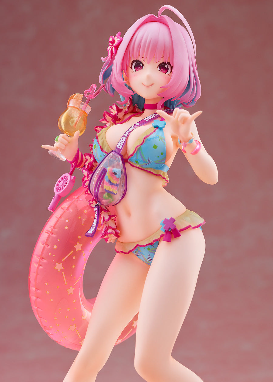 DreamTech "The Idolmaster Cinderella Girls" Swimsuit Commerce Yumemi Riamu 1/7 Scale Figure - Glacier Hobbies - Wave