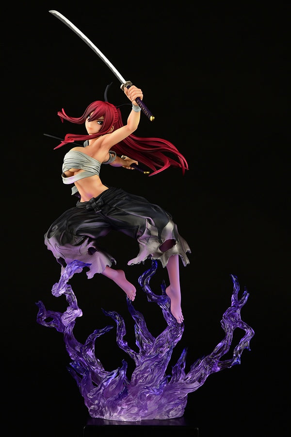 [PREORDER] Erza Scarlet SAMURAI - ver. SHIKKOKU 1/7 Scale Figure - Glacier Hobbies - OrcaToys