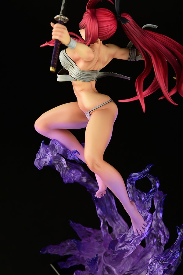 [PREORDER] Erza Scarlet SAMURAI - ver. SHIKKOKU 1/7 Scale Figure - Glacier Hobbies - OrcaToys