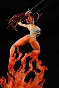 [PREORDER] Erza Scarlet SAMURAI -ver. KURENAI 1/7 Scale Figure - Glacier Hobbies - OrcaToys