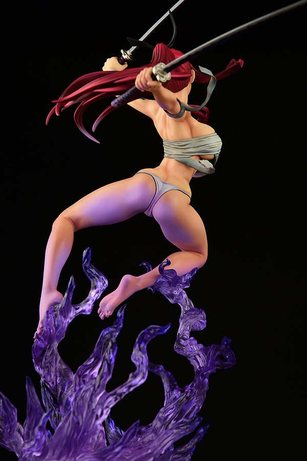 [PREORDER] Erza Scarlet SAMURAI - ver. SHIKKOKU 1/7 Scale Figure - Glacier Hobbies - OrcaToys