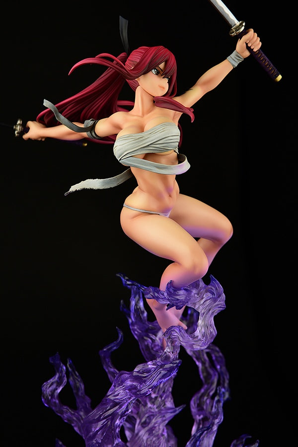 [PREORDER] Erza Scarlet SAMURAI - ver. SHIKKOKU 1/7 Scale Figure - Glacier Hobbies - OrcaToys