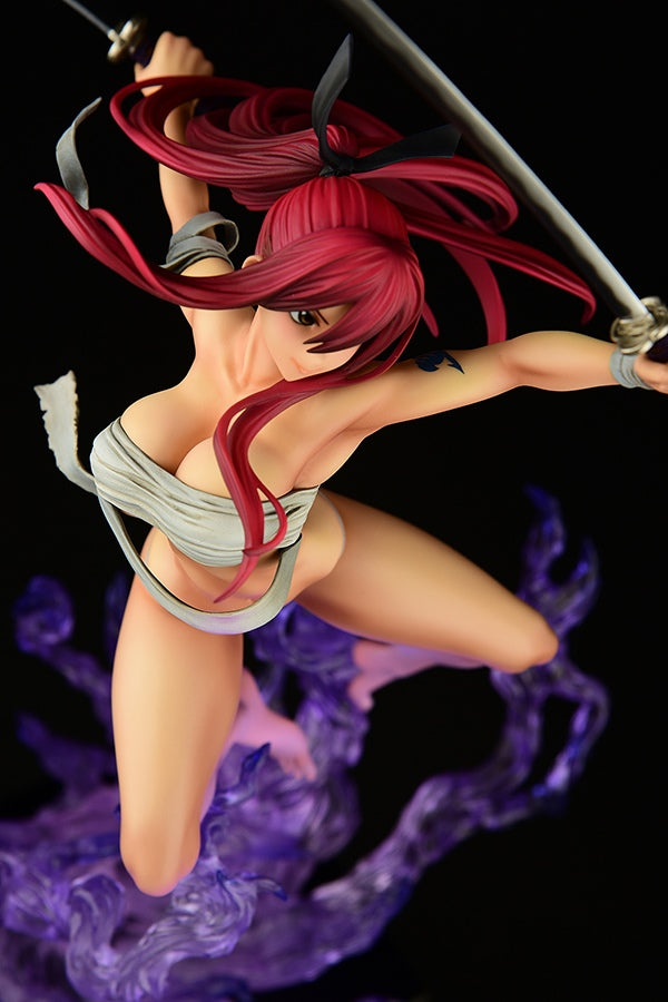 [PREORDER] Erza Scarlet SAMURAI - ver. SHIKKOKU 1/7 Scale Figure - Glacier Hobbies - OrcaToys