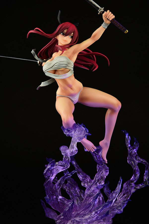 [PREORDER] Erza Scarlet SAMURAI - ver. SHIKKOKU 1/7 Scale Figure - Glacier Hobbies - OrcaToys