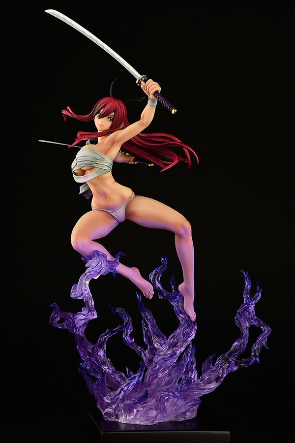 [PREORDER] Erza Scarlet SAMURAI - ver. SHIKKOKU 1/7 Scale Figure - Glacier Hobbies - OrcaToys