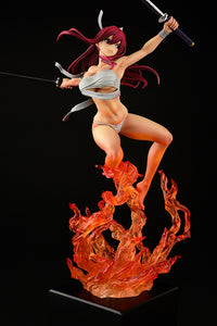 [PREORDER] Erza Scarlet SAMURAI -ver. KURENAI 1/7 Scale Figure - Glacier Hobbies - OrcaToys