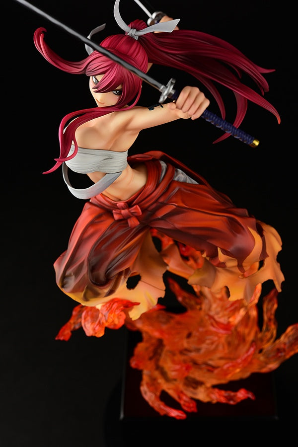 [PREORDER] Erza Scarlet SAMURAI -ver. KURENAI 1/7 Scale Figure - Glacier Hobbies - OrcaToys