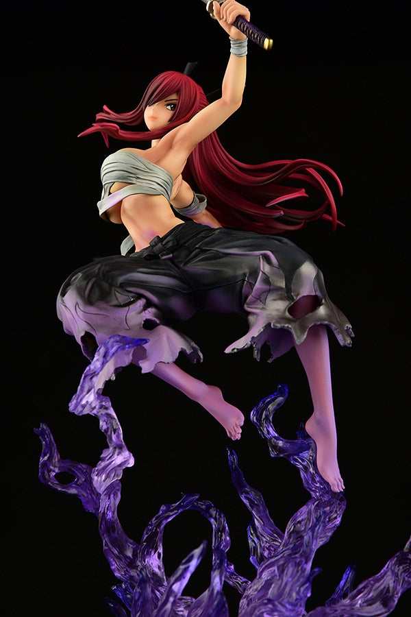 [PREORDER] Erza Scarlet SAMURAI - ver. SHIKKOKU 1/7 Scale Figure - Glacier Hobbies - OrcaToys