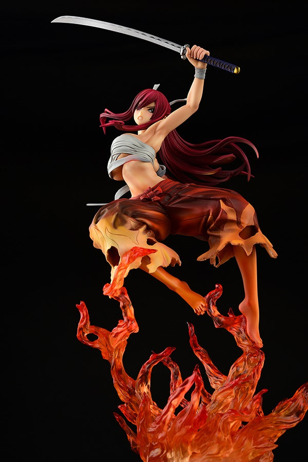 [PREORDER] Erza Scarlet SAMURAI -ver. KURENAI 1/7 Scale Figure - Glacier Hobbies - OrcaToys