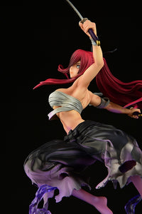 [PREORDER] Erza Scarlet SAMURAI - ver. SHIKKOKU 1/7 Scale Figure - Glacier Hobbies - OrcaToys