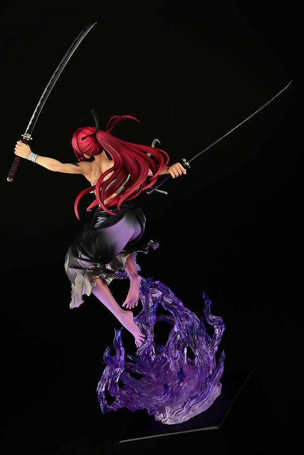 [PREORDER] Erza Scarlet SAMURAI - ver. SHIKKOKU 1/7 Scale Figure - Glacier Hobbies - OrcaToys