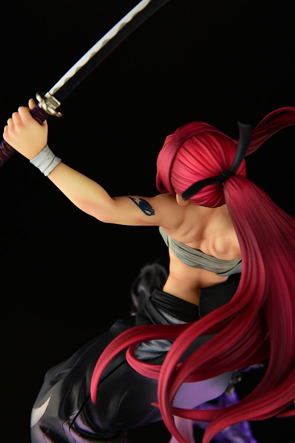 [PREORDER] Erza Scarlet SAMURAI - ver. SHIKKOKU 1/7 Scale Figure - Glacier Hobbies - OrcaToys