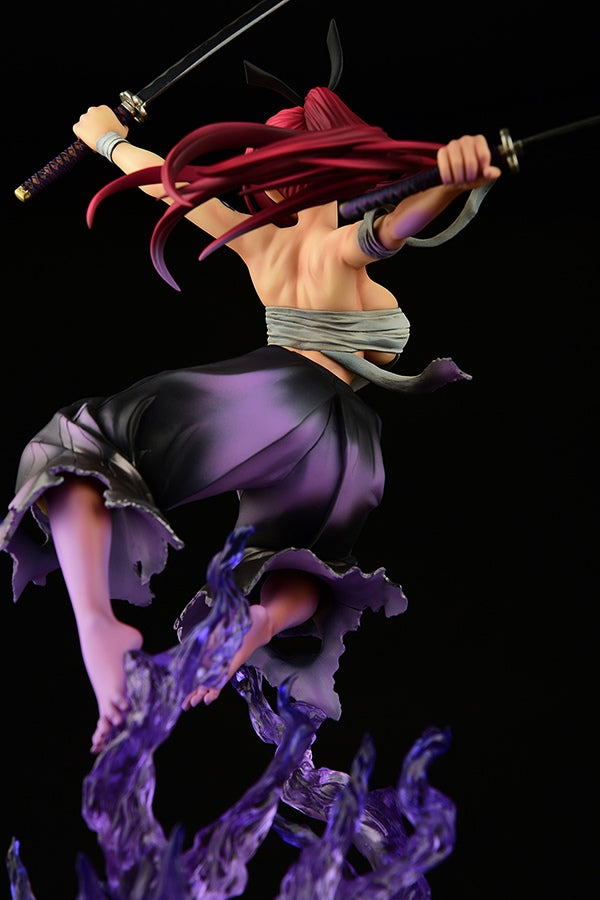 [PREORDER] Erza Scarlet SAMURAI - ver. SHIKKOKU 1/7 Scale Figure - Glacier Hobbies - OrcaToys