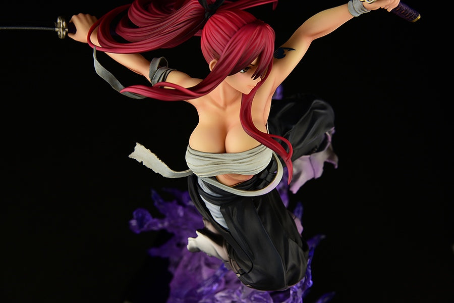 [PREORDER] Erza Scarlet SAMURAI - ver. SHIKKOKU 1/7 Scale Figure - Glacier Hobbies - OrcaToys