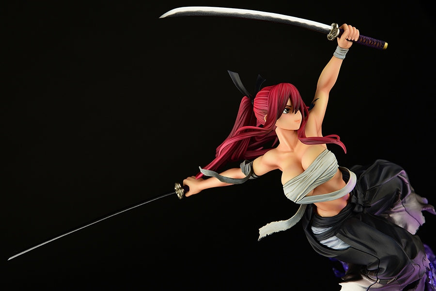 [PREORDER] Erza Scarlet SAMURAI - ver. SHIKKOKU 1/7 Scale Figure - Glacier Hobbies - OrcaToys