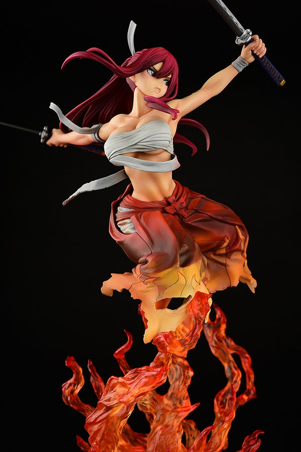 [PREORDER] Erza Scarlet SAMURAI -ver. KURENAI 1/7 Scale Figure - Glacier Hobbies - OrcaToys