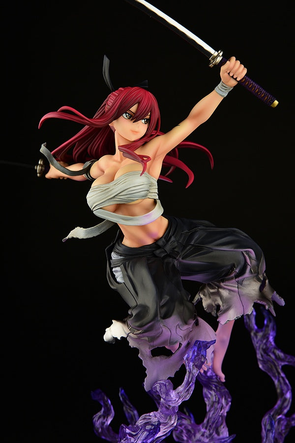 [PREORDER] Erza Scarlet SAMURAI - ver. SHIKKOKU 1/7 Scale Figure - Glacier Hobbies - OrcaToys