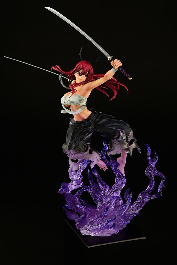 [PREORDER] Erza Scarlet SAMURAI - ver. SHIKKOKU 1/7 Scale Figure - Glacier Hobbies - OrcaToys