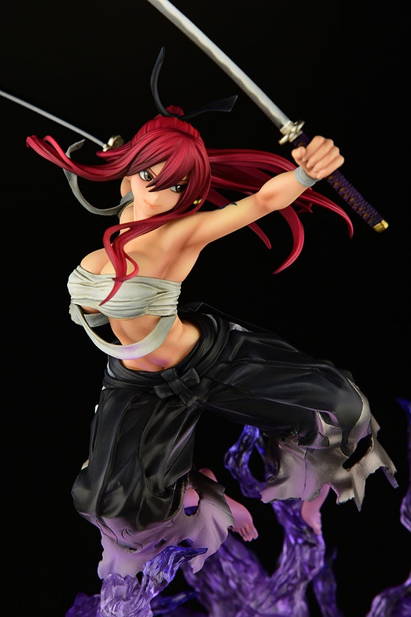 [PREORDER] Erza Scarlet SAMURAI - ver. SHIKKOKU 1/7 Scale Figure - Glacier Hobbies - OrcaToys