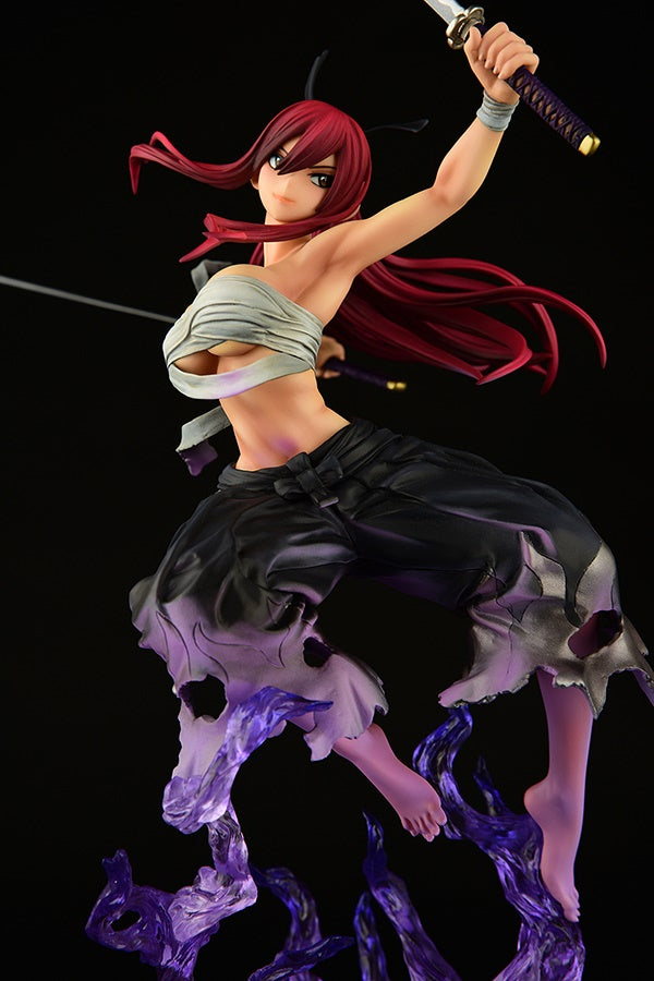 [PREORDER] Erza Scarlet SAMURAI - ver. SHIKKOKU 1/7 Scale Figure - Glacier Hobbies - OrcaToys