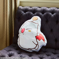 FINAL FANTASY Fluffy Fluffy Die-cut Cushion - MOOGLE - Glacier Hobbies - Square Enix