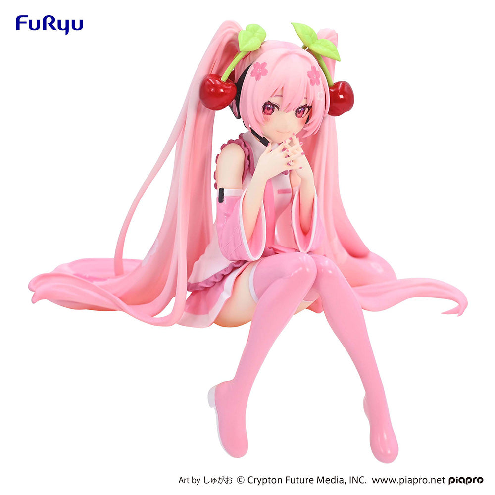 [PREORDER] Hatsune Miku Noodle Stopper Figure -Sakura Miku 2023 - Prize Figure - Glacier Hobbies - FuRyu Corporation