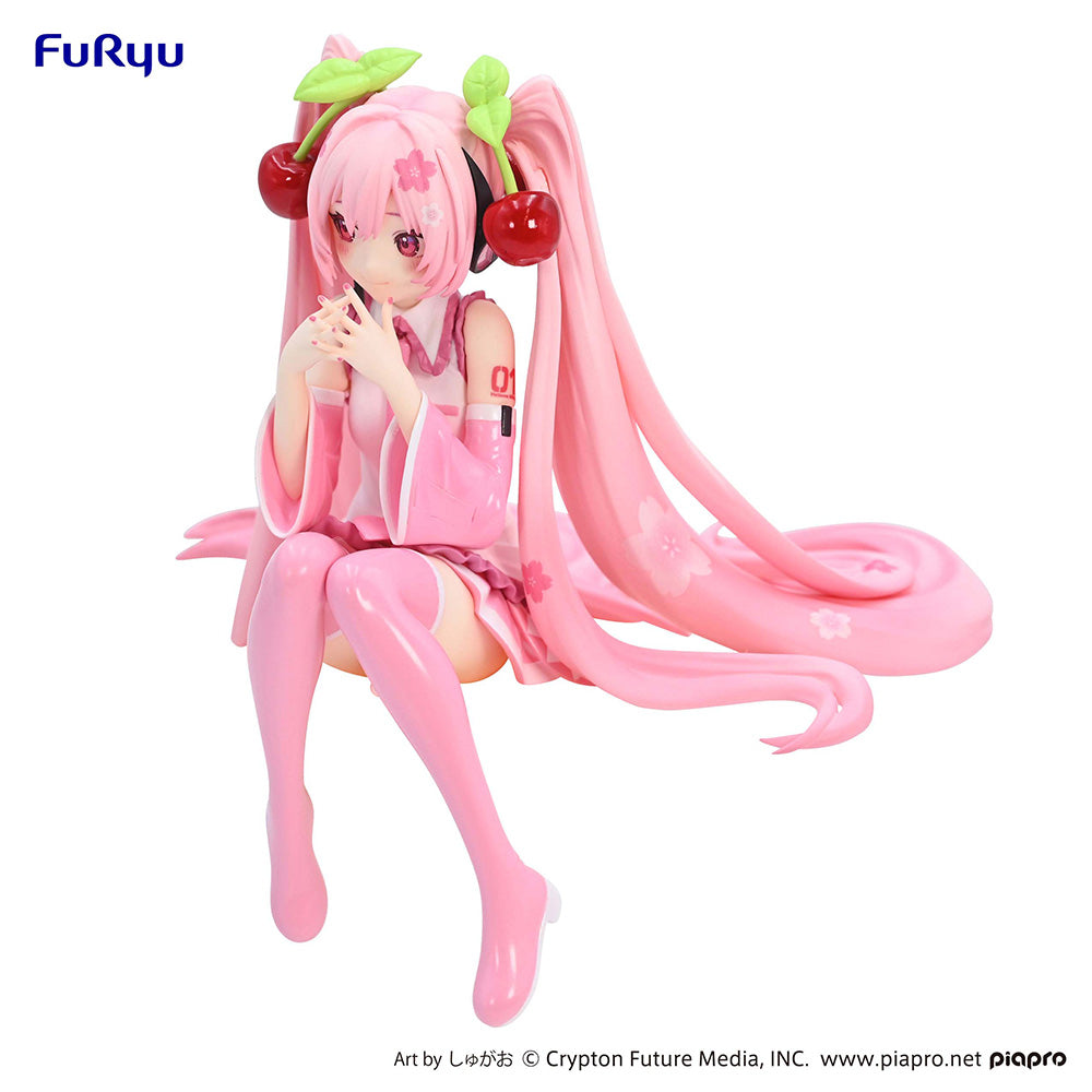 [PREORDER] Hatsune Miku Noodle Stopper Figure -Sakura Miku 2023 - Prize Figure - Glacier Hobbies - FuRyu Corporation