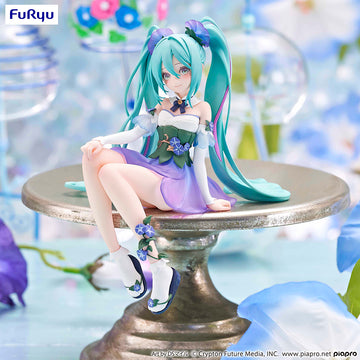 [PREORDER] Hatsune Miku Noodle Stopper Figure -Flower Fairy Morning Glory - Prize Figure - Glacier Hobbies - FuRyu Corporation