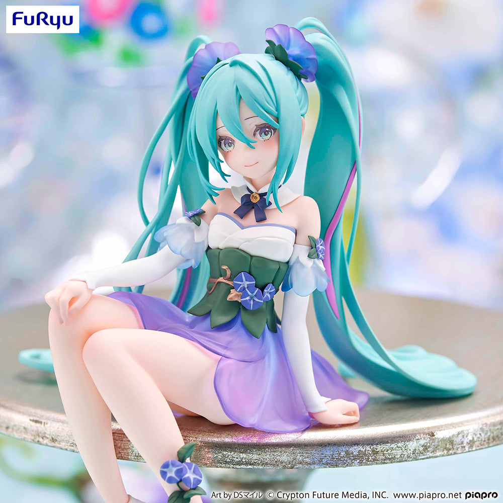 [PREORDER] Hatsune Miku Noodle Stopper Figure -Flower Fairy Morning Glory - Prize Figure - Glacier Hobbies - FuRyu Corporation