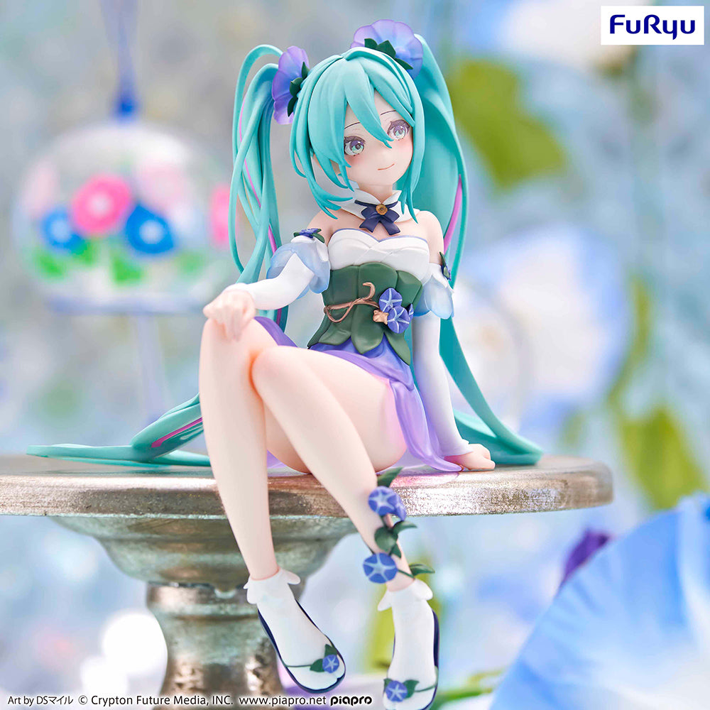 [PREORDER] Hatsune Miku Noodle Stopper Figure -Flower Fairy Morning Glory - Prize Figure - Glacier Hobbies - FuRyu Corporation