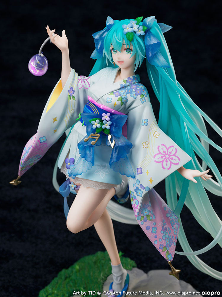 [PREORDER] Hatsune Miku Summer Fireworks ver. 1/7 Scale Figure - Glacier Hobbies - FuRyu Corporation