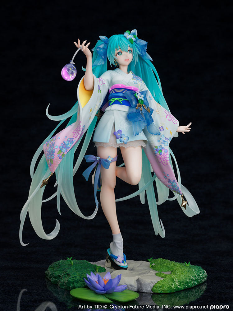 [PREORDER] Hatsune Miku Summer Fireworks ver. 1/7 Scale Figure - Glacier Hobbies - FuRyu Corporation