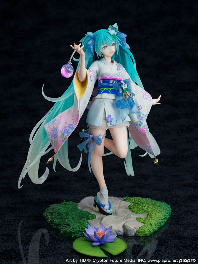 [PREORDER] Hatsune Miku Summer Fireworks ver. 1/7 Scale Figure - Glacier Hobbies - FuRyu Corporation