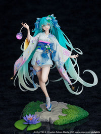 [PREORDER] Hatsune Miku Summer Fireworks ver. 1/7 Scale Figure - Glacier Hobbies - FuRyu Corporation