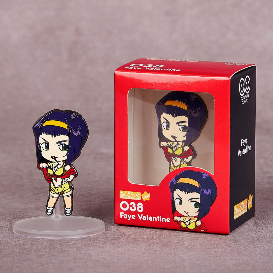 Nendoroid Pin Faye Valentine - Glacier Hobbies - Good Smile Connect