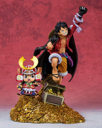 Monkey D. Luffy - WT100 Commemorative Eiichiro Oda Illustration "DAIKAIZOKU HYAKKEI" Figuarts ZERO - Glacier Hobbies - Bandai