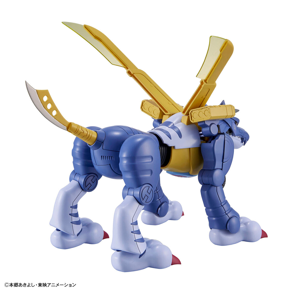 Figure-rise Standard Metal Garurumon - Glacier Hobbies - Bandai