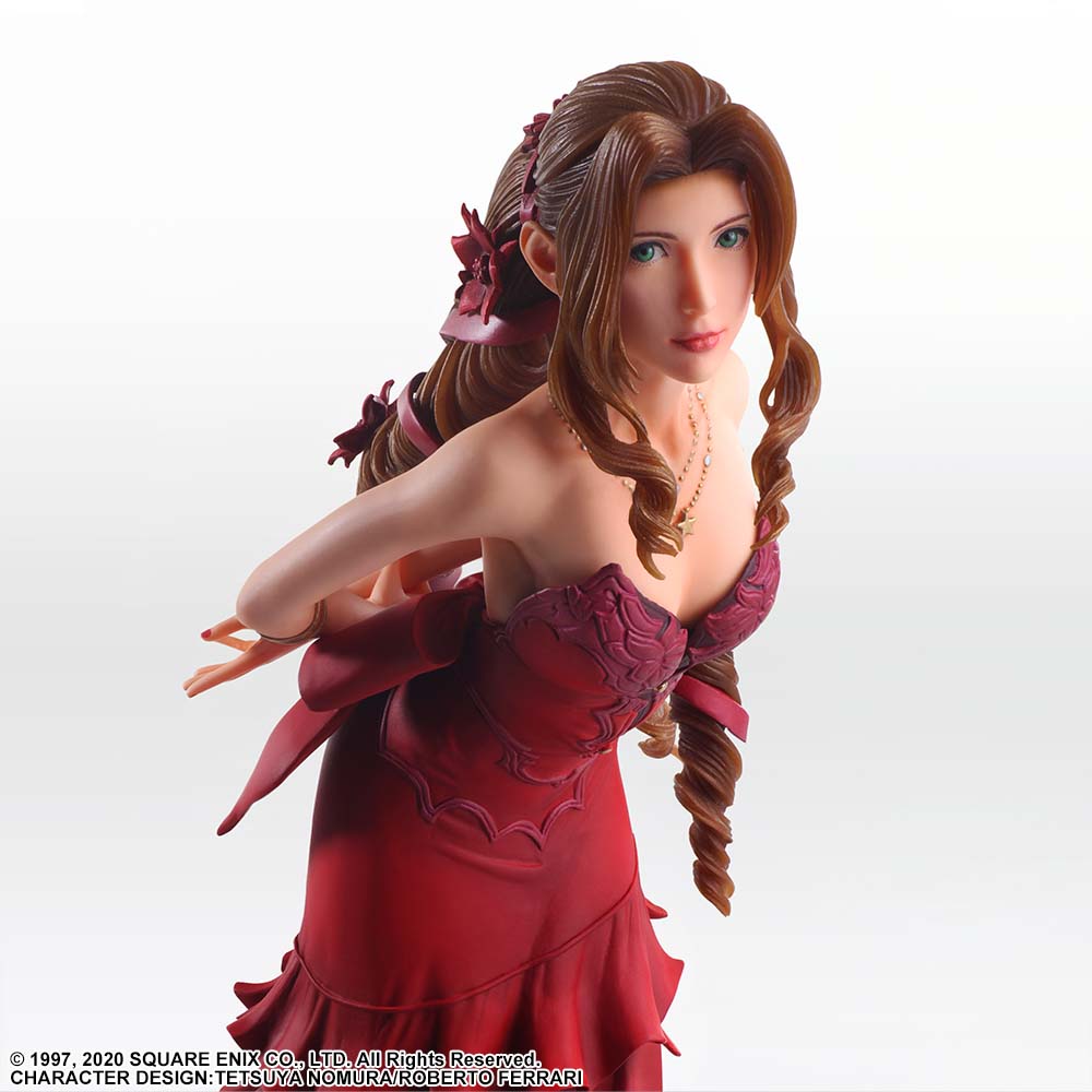 [PREORDER] Final Fantasy VII Remake™ STATIC ARTS AERITH GAINSBOROUGH DRESS Ver. - Glacier Hobbies - Square Enix