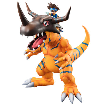 [PREORDER] G.E.M. series Digimon Adventure Greymon & Taichi Yagami (repeat) Non-Scale Figure - Glacier Hobbies - Megahouse