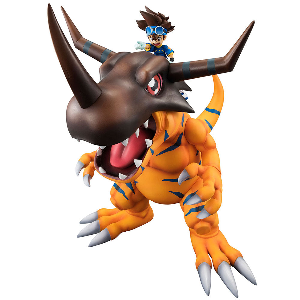 [PREORDER] G.E.M. series Digimon Adventure Greymon & Taichi Yagami (repeat) Non-Scale Figure - Glacier Hobbies - Megahouse