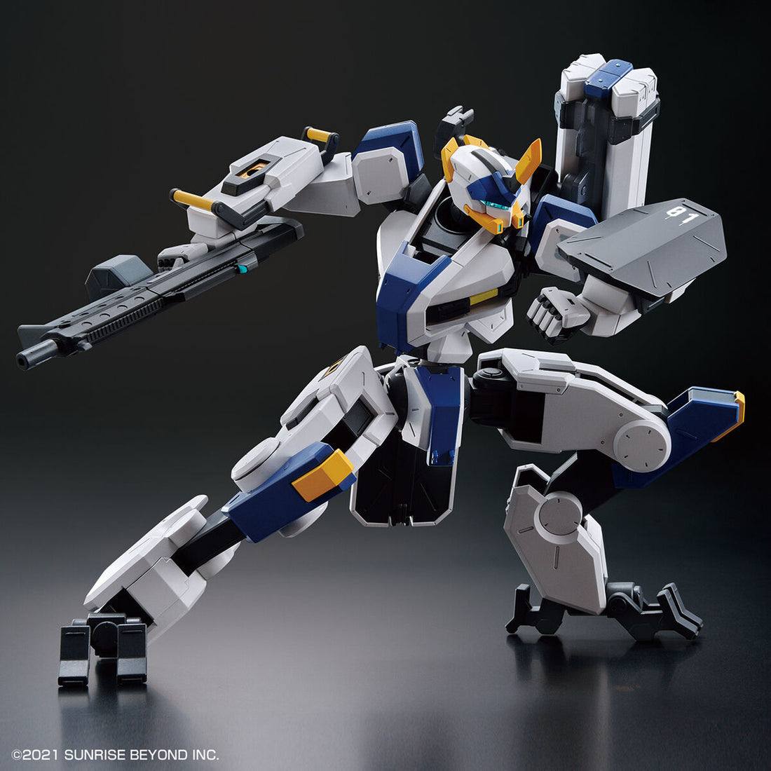 HG 1/72 MAILes Byakuchi - Glacier Hobbies - Bandai