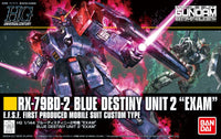 HGUC 1/144 Blue Destiny Unit 2 EXAM - Mobile Suit Gundam Side Story: The Blue Destiny