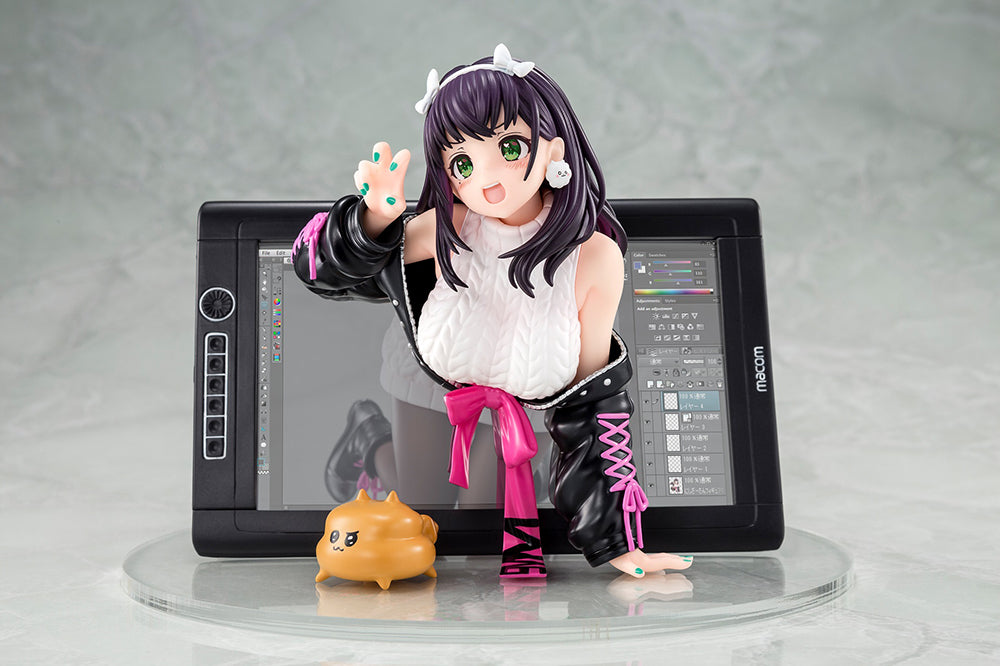 [PREORDER] 1/6 scaled pre-painted figure Nishiza-san illustrated by Nishizawa 5mm - Glacier Hobbies - Hakoiri-musume inc.